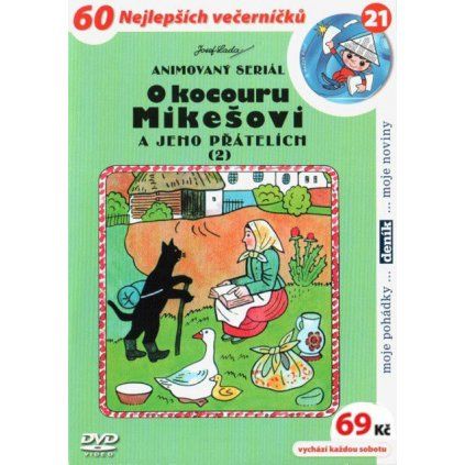 O kocouru Mikešovi 2 DVD papírový obal