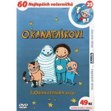 O Kanafáskovi DVD papírový obal
