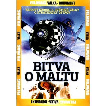 Bitva o Maltu DVD papírový obal