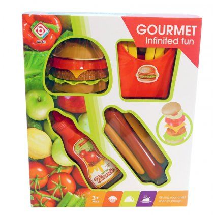 Sada Fastfood 4 ks (7089)
