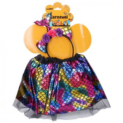 kostým karneval myška barevná 1