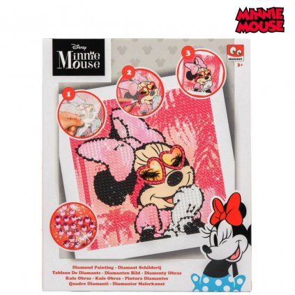 diamantové malování minnie 1