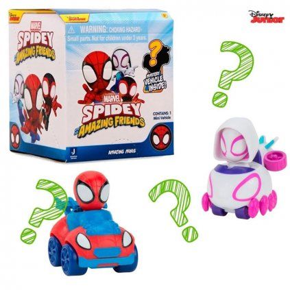 překvapení autíčka spidey 1