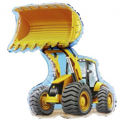 balónek buldozer