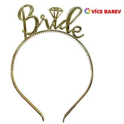 čelenka bride růžově