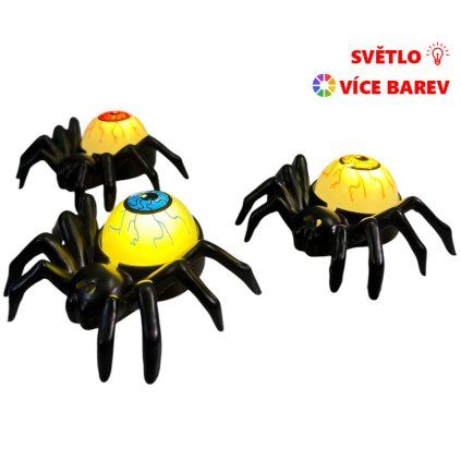 halloween pavouk svítící 1