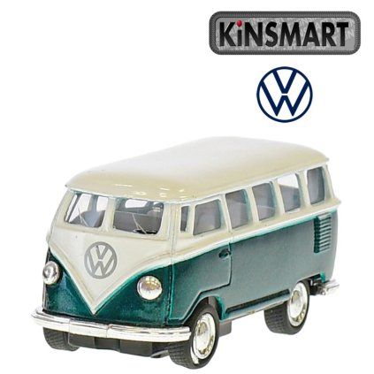 kinsmart vw mini bus zelený