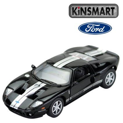 kinsmart 2006 ford gt černý 1