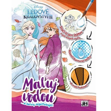 maluj vodou frozen 1