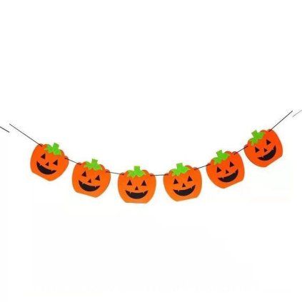 Řetěz Halloween dýně 3 (5319)