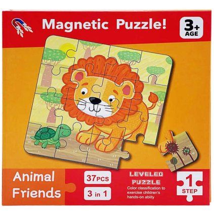 puzzle knížka animal 1