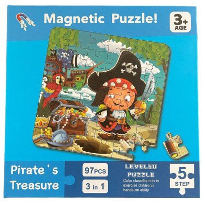 puzzle knížka piráti 1