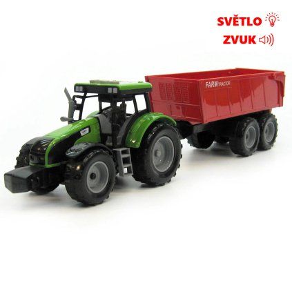 traktor zelený 1