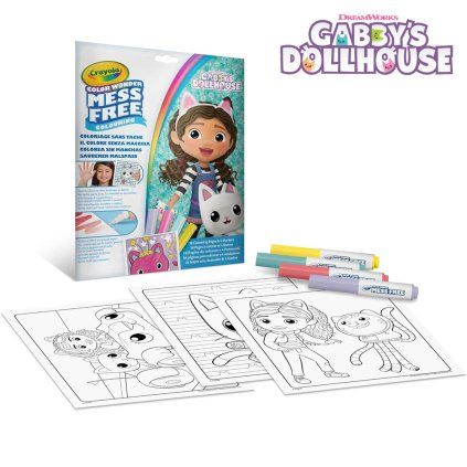 omalovánky crayola gabby 1