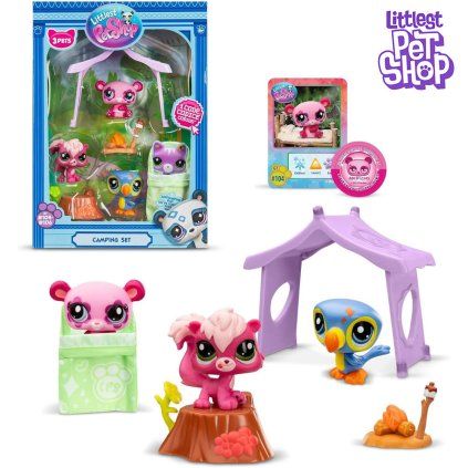 littlest pet shop kempingová sada 1