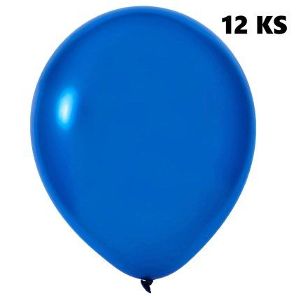 klasické balónky modré 1