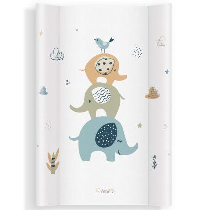 Přebalovací podložka Albero 70x47cm MDF Elephants (5322)