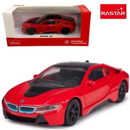rastar bmw i8 červené 1