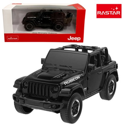 rastar jeep wrangler černý 1