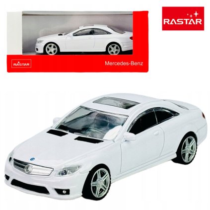 rastar medcedes benz cl63 amg bílý 1