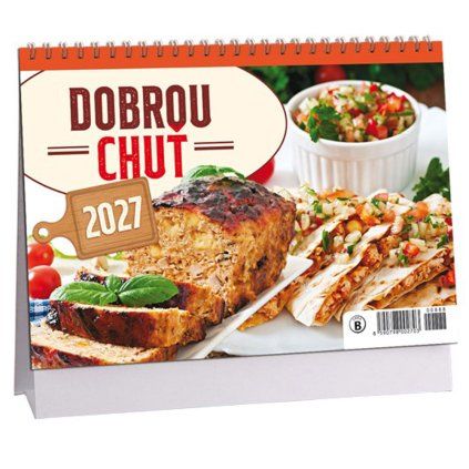 Stolní kalendář Dobrou chuť 2027 (2703-00888)