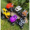 Monster truck na setrvačník 13 cm černý (3906)