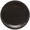 papírový talíř černý