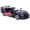 kinsmart dodge viper gts r černý 2