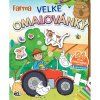 omalovánky samolepky farma 1