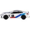kinsmart bmw m8 bílé 2