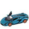 kinsmart lamborghini sian modré 2