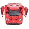 kinsmart 2017 ford gt červený 2