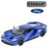 kinsmart 2017 ford gt modrý 1
