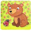 puzzle knížka animal 3