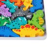 magnetické puzzle dino 3