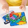 magnetické puzzle dino 4