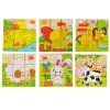 kostky puzzle domácí zvířata 3