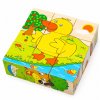 kostky puzzle domácí zvířata 1