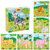kostky puzzle zvířata 11