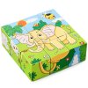kostky puzzle zvířata 9