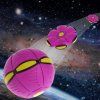 Flat Ball Disc se světlem - Růžový